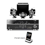Yamaha RXV667 Receiver, Yamaha YDS11SL iPod Dock & Kef KHT2005.3BL Home Theater