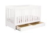 Babyletto Mercer 3-in-1 Convertible Crib with Toddler Rail, White