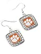 Licensed Clemson Tigers College Earrings Fashion Jewelry