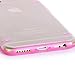 6 Case, iPhone 6 Case, SGM (TM) [Slim Hybrid] Case for iphone 6 4.7 [Clear Case] - iPhone 6 Bumper Case - With SGM (TM) Microfiber Cleaning Cloth (Hot Pink)