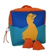 Little Packrats Duck Backpack. Preschool Kid's Backpacks. PVC free. 9"x9"x3".