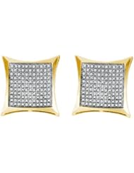 0.35CTW DIAMOND MICRO PAVE EARRING