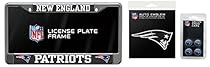 NFL New England Patriots 3 Piece Fan Kit, One Size, Silver
