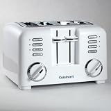 Cuisinart クイジナート デュアルコントロール４スライス　トースター（ホワイト）Dual Control 4-Slice Toaster デュアルコントロール