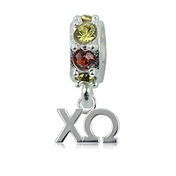 Chi Omega Spirit Charm Bead