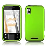 Premium - Motorola Flipside MB508 Protex Neon Green Rubber Feel Protective  ....