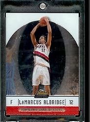 2006/07 Topps Finest #96 LaMarcus Aldridge Portland Trail Blazers Rookie Basketball Card Basketball Card - Mint Condition - In Protective Display Case !