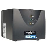 Opti-Ups Avr Ss1200 Automatic Voltage Regulator 6 Outlets 525 Joules Black