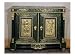 Louis XIV Style Cabinet, Doors Decorated with Boulle Work and Ormolu Reliefs Art Giclee Poster Print by French School, 24x18
