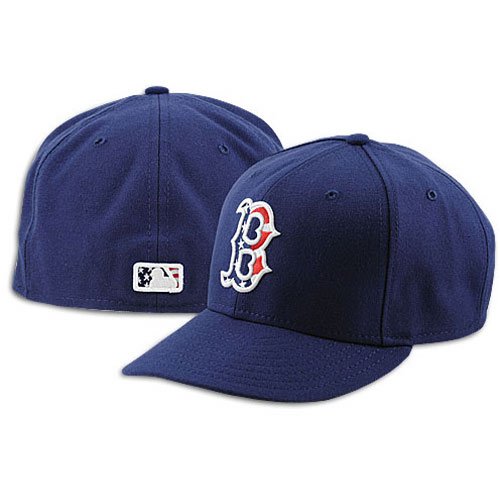 Red Sox New Era Men's MLB 59Fifty Stars & Stripes Cap