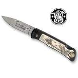Smith & Wesson Lighthouse Scrimshaw Folding Knife