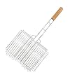 Coleman Deluxe Broiler Basket with Wood Handle