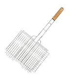 Coleman Deluxe Broiler Basket with Wood Handle