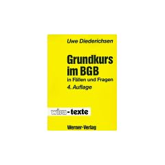 Grundkurs im BGB in F�llen und Fragen