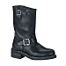 Demonia Men's ENGINEER BOOT Black Leather Calf boot 2O Heel