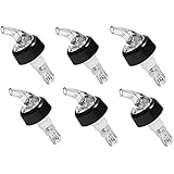 6pc ALAZCO Premium Quality Measured Bottle Pourer - Auto-Measuring 1/2 oz (15 mL) Accurate Cocktail Mixing Liquor