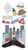Jolees  Boutique Le Grande Dimensional Stickers, City New Year