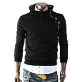 Herren-Kapuzenjacke stufiger Reissverschluss und 2 Kn?pfe (SH24)