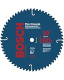 Bosch CB1060L 10-Inch 60 Tooth FTG Crosscutting Saw Blade with 5/8-Inch Arbor