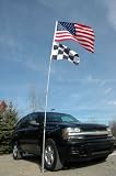 Flagpole to Go Ultimate Tailgaters Package Includes One 20' Flagpole To Go And One Tailgater's Tire Mount