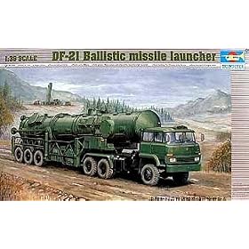 Chinese DF21 Ballistic Missile Launcher mounted on Truck by Trumpeter from R/C Missle Launchers