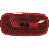 Peterson Manufacturing Clearance/Marker Light with Reflex - Red, Model# V2549R