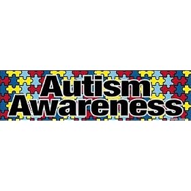 Autism Awareness Bumper Strip Magnet