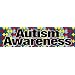 Autism Awareness Bumper Strip Magnet