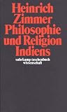Suhrkamp Taschenbücher Wissenschaft, Nr.26, Philosophie und Religion Indiens