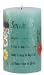 Serenity Prayer Scented Christian Pillar Candle