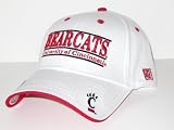 University of Cincinnati Bearcats NCAA White Fitted One Size Hat