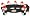 Fuelbelt Terminator 6x 8oz Black Medium