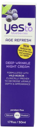 Yes To Blueberries Deep Wrinkle Night Cream, 1.7-Fluid Ounce