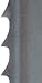 Starrett Duratec PH Band Saw Blade, Carbon, Skip Tooth, Raker Set, Neutral Rake, 80" Length, 1/2" Width, 0.025" Thick, 4 TPI