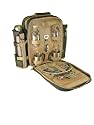 Quintessential Luxury Two Person Picnic Backpack in Forest Green