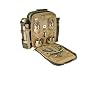 Quintessential Luxury Two Person Picnic Backpack in Forest Green