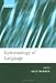 Book Epistemology of Language