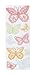 Martha Stewart Crafts Clear Stamps, Doily Lace Butterflies