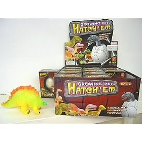 Hatchem Growing Pet 3 Pack - Dinosaur by 