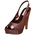 Steve Madden Women's Rappido Slingback Pump,Brown Multi,9 M US
