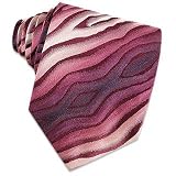 Roberto Cavalli - Roberto Cavalli Plum & Pink Animal Patterned Silk Tie