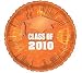 Orange Class of 2010 Graduation Cap 18