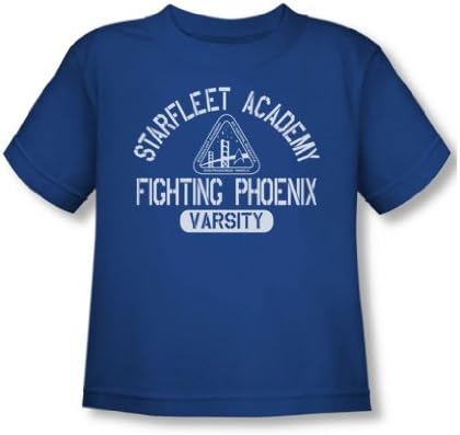 Star Trek - Varsity Toddler T-Shirt In Royal, Size: 3T, Color: Royal