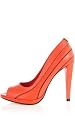 Colorful Peeptoe Pumps