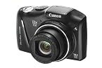 Canon PowerShot SX150 IS Point & Shoot Camera with 14.1MP, 12x Optical Zoom and 3 inch Screen (Black)