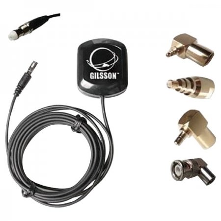 Gilsson Universal Amplified GPS Antenna with 4 Adapters for Garmin Magellan TomTom Mio Navigon Mio Lowrance