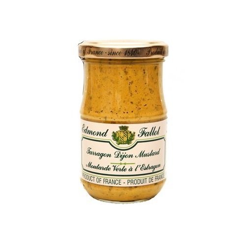 3 Fallot French Tarragon (Estragon) flavored authentic imported jar traditional mustard 7... by Edmond Fallot