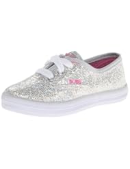 Skechers Kids 85499N Lil Bobs Board Tennis Shoe,Silver,7 M US Toddler