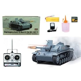 1 16 German Sturmgesch&uuml;tz III Ausf. G Sd.Kfz.142 1 Infrared RC Battle Tank w  Sound... from R/C Tanks