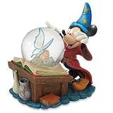 Sorcerer Mickey's Magic Snowglobe - RARE (Discontinued)